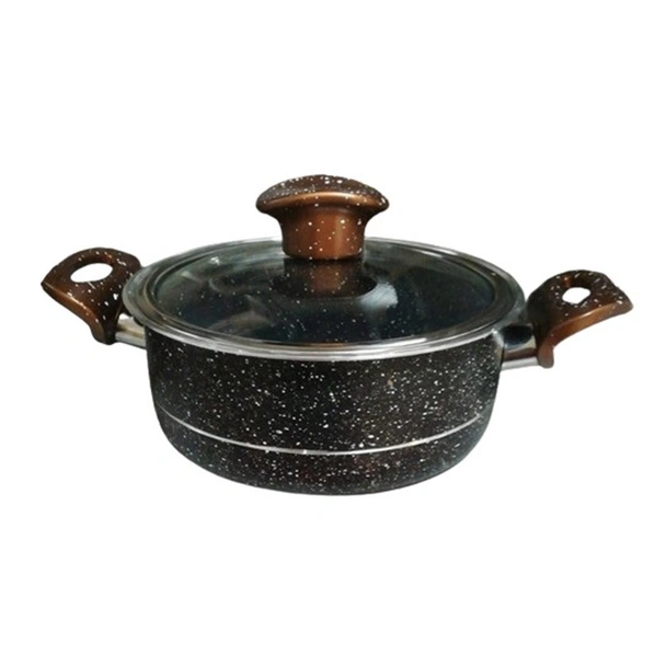 Плитка мини тенджера с гранитно покритие 16 см SN213 MENZIR - Image 2