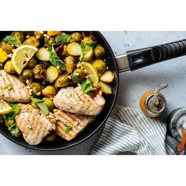 Tиган с подвижна дръжка ø28 см Ferra Induction НЕВА МЕТАЛЛ ПОСУДА - Image 6