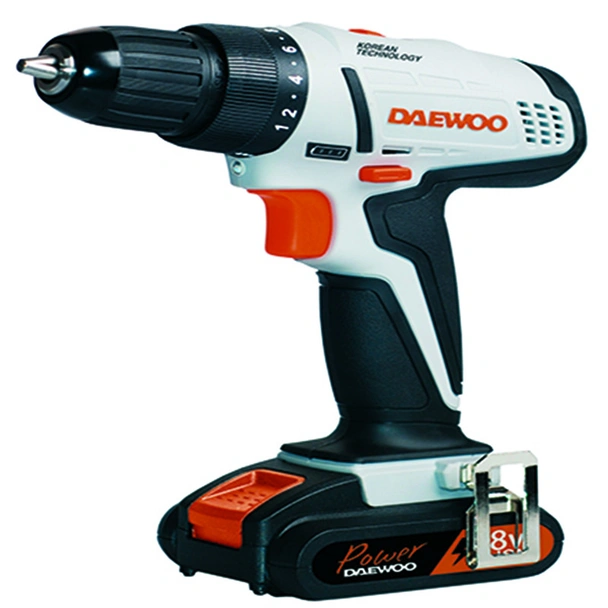 Акумулаторна двускоростна бормашина 18V LI-ION 1500 mAh Daewoo