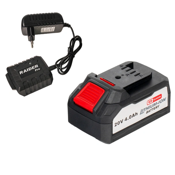 Ъглошлайф Ø125 мм 4Ah RDP-SPAG20 Set RAIDER - Image 5