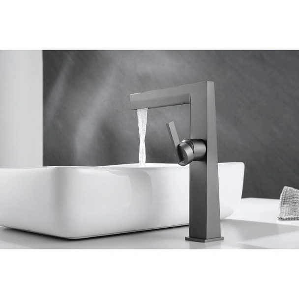 Смесител за мивка Кони Gun Gray INTER CERAMIC - Image 4