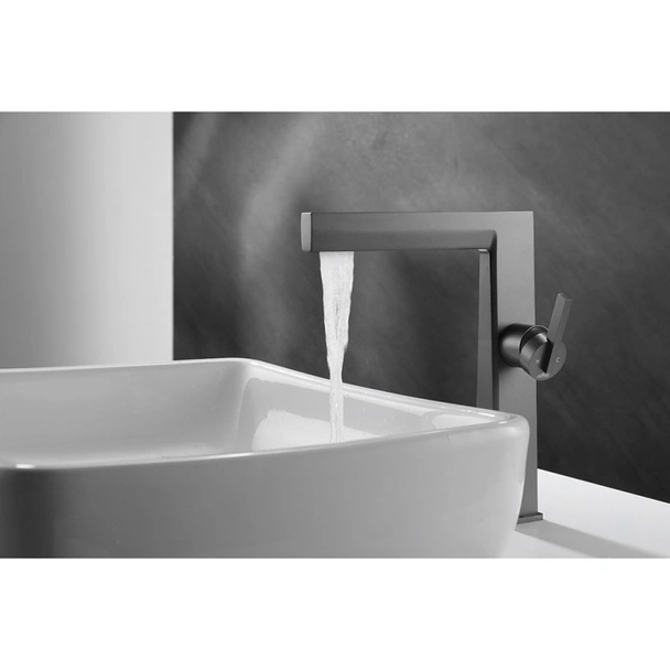 Смесител за мивка Кони Gun Gray INTER CERAMIC - Image 5