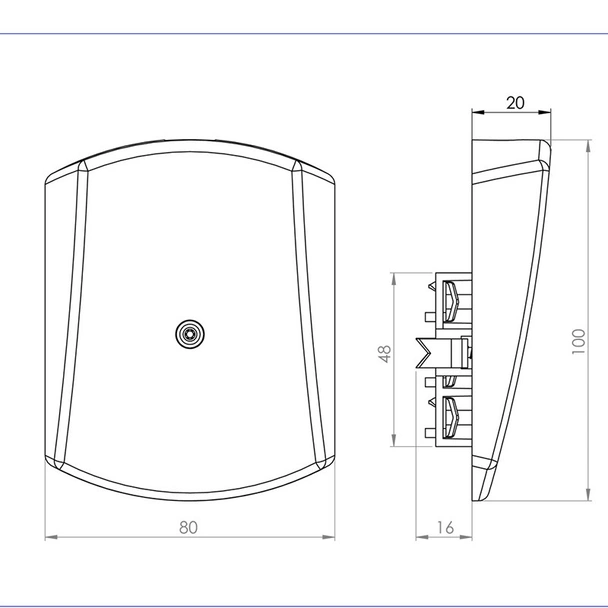 Контакт твърда връзка 25А - АТРА - Image 3