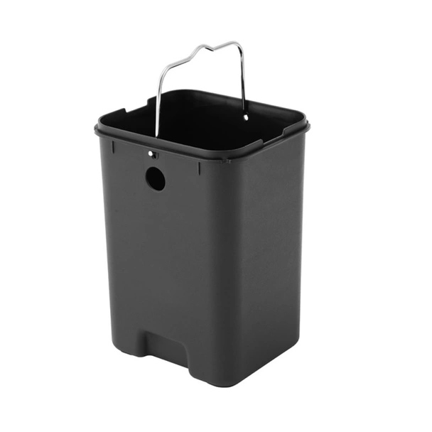Тоалетен кош за баня 3 л FR Line Matt Silver INTER CERAMIC - Image 4