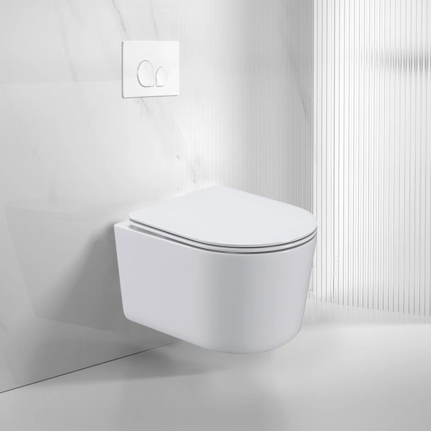 Стенна тоалетна чиния 4536 Minnie INTER CERAMIC - Image 2