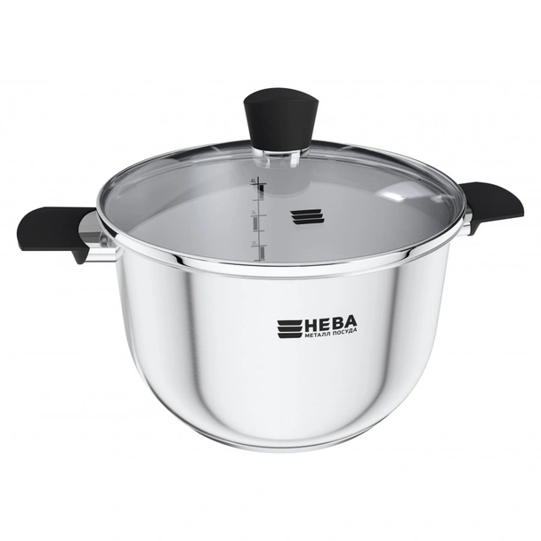 Tенджера 4.7 л ø22 см NEVA METAL - Image 3