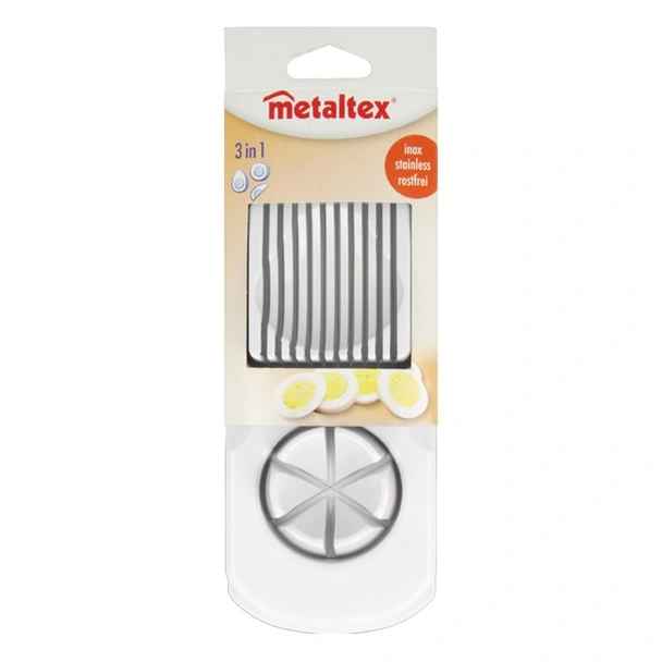 Двойна резачка за яйца 3в1 METALTEX - Image 2