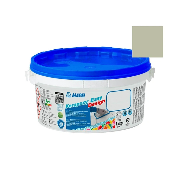 Фугираща смес Kerapoxy Easy Design 1.5 кг прозрачна MAPEI