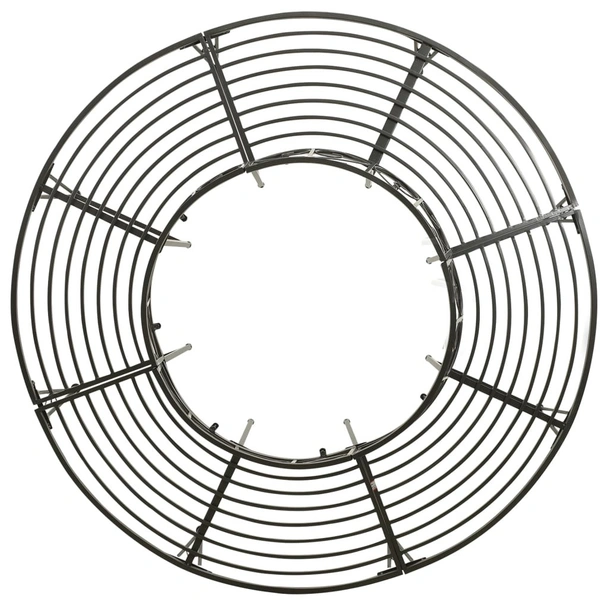 Градинска пейка за около дърво, 160 см, стомана - VL313033 - Image 3