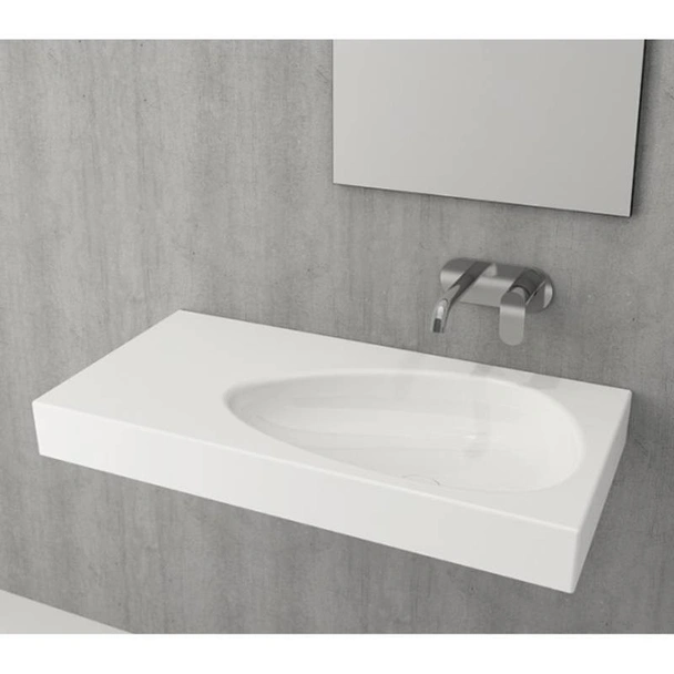 Мивка ETNA 90x45 см бял гланц BOCCHI