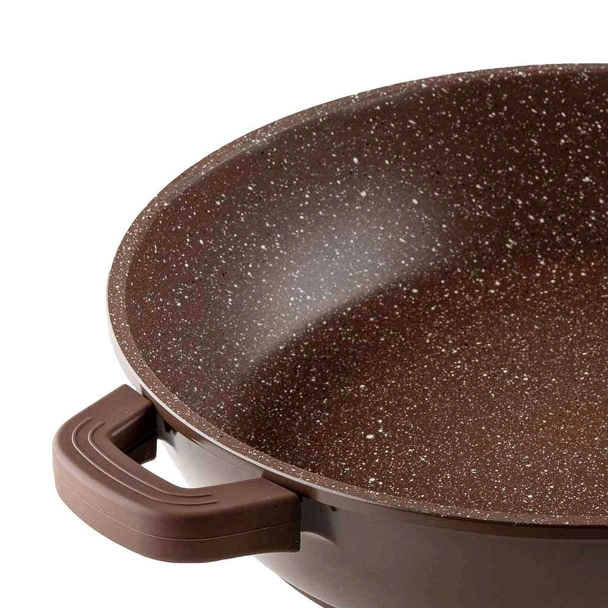 Плитка тенджера 32x7.5 см 4.3 л шоколад Mia MUHLER - Image 5