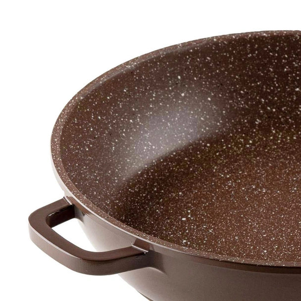 Плитка тенджера 32x7.5 см 4.3 л шоколад Mia MUHLER - Image 6