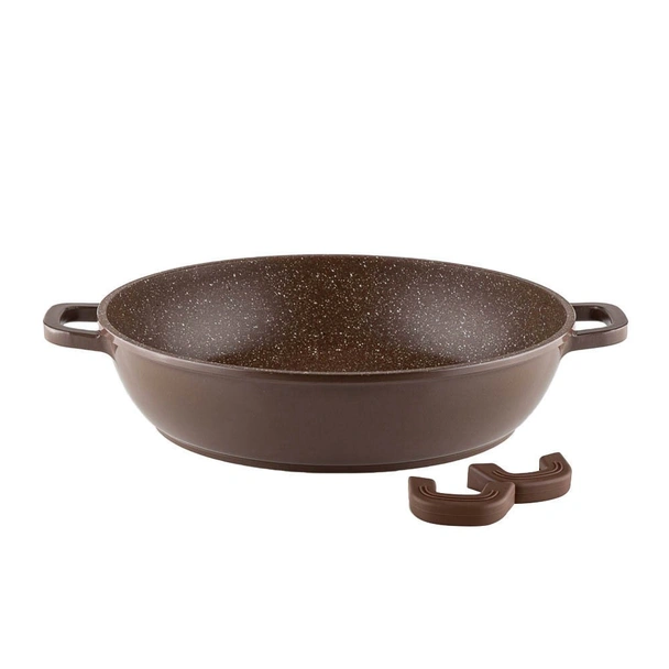 Плитка тенджера 32x7.5 см 4.3 л шоколад Mia MUHLER - Image 4