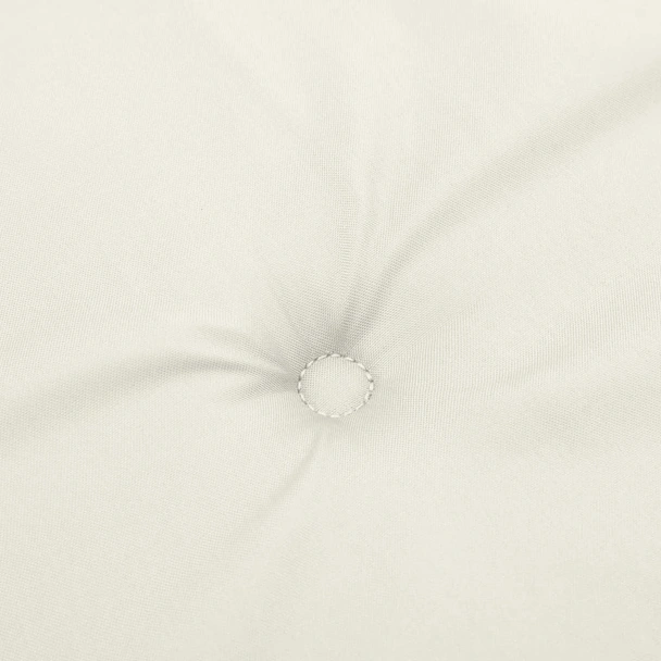 Възглавница за градинска пейка меланж кремава 150x50x7 см плат - VL4002555 - Image 6