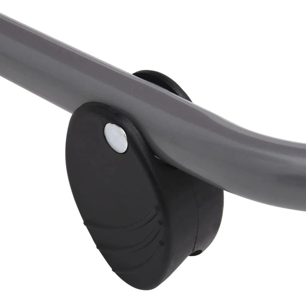 Бебешки шезлонг, червено/бяло, стомана - Image 7