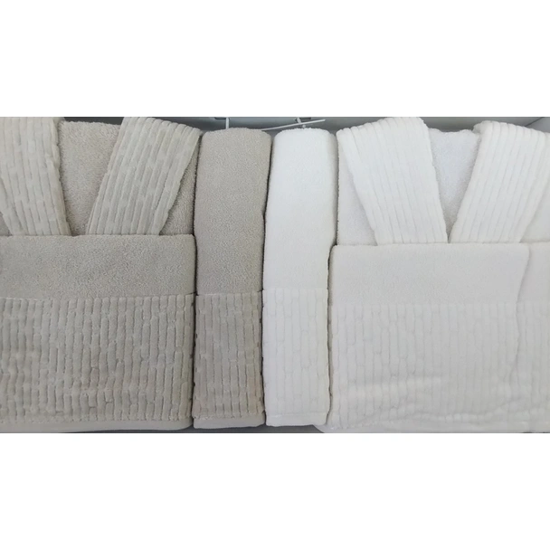 Комплект халати за баня с кърпи 6 части Feti IPEKCE - Image 9