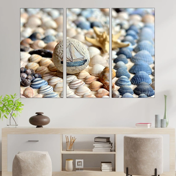 Миди на пясъка - картина пано за стена - Image 2