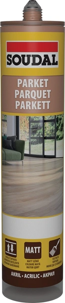 Паркетен уплътнител 300 мл череша SOUDAL
