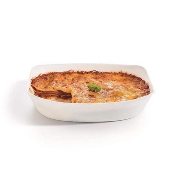 Правоъгълна тава 34x25 см бяла Smart Cuisine LUMINARC - Image 4