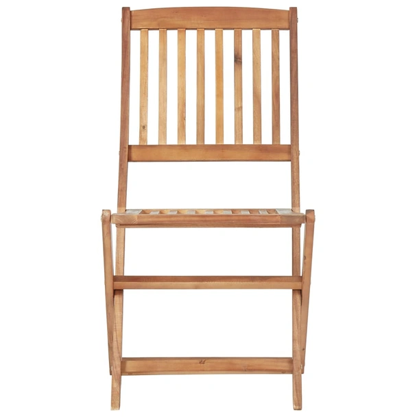 Бистро комплект, 4 части, акациево дърво масив - Image 13