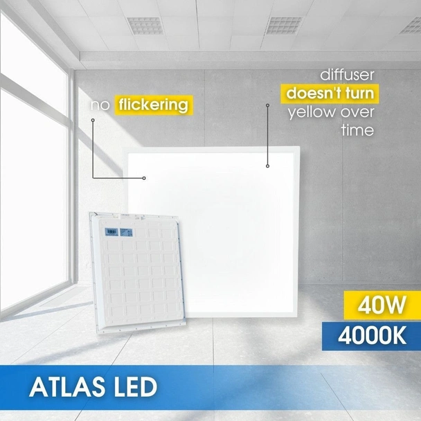 LED панел за вграждане 40 W 4000 К Atlas VIVALUX - Image 7