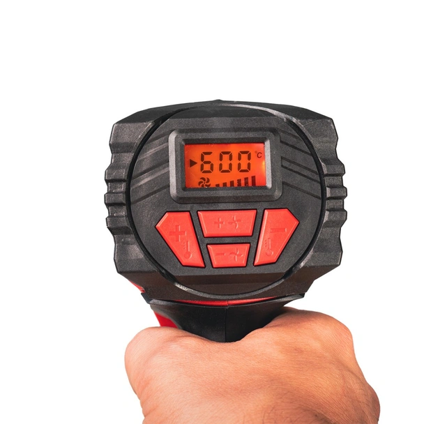 Пистолет за горещ въздух 2000 W LCD RD-HG28 RAIDER - Image 4