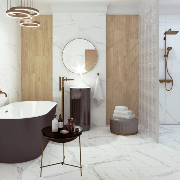 Гранитогрес 60x120 см Adriatico Silver Polished IZIDA CERAMICA - Image 5