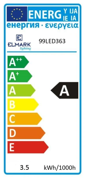 LED лампа LED48SMD 3528 3,5W E14 230V топло бял - Image 2