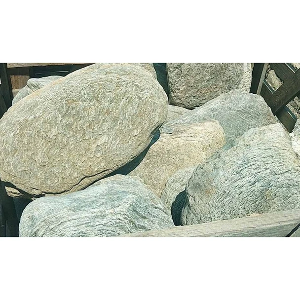 Дебели каменни стъпки 30-50 см сиви - Image 2