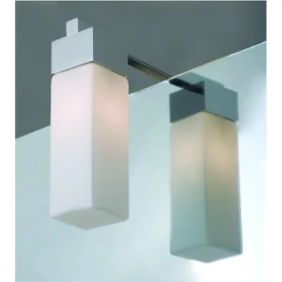 LED осветително тяло за баня 14,8х11,5х4 см хром INTER CERAMIC