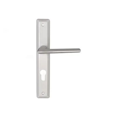 Бяла дръжка за обикновена брава 90 мм Варна SONICO