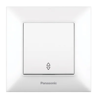 Девиаторен ключ сх.6 Arkedia Slim бял PANASONIC