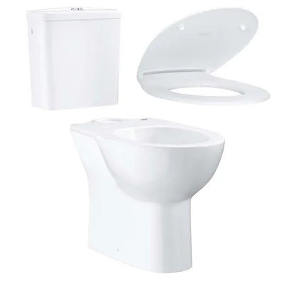 Комплект тоалетна чиния, седалка и казанче Bau Ceramic GROHE