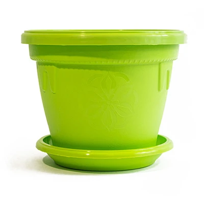 Саксия Ф20 см зелена Далия