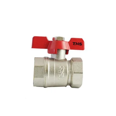 Cферичен кpaн Т- ръкохватка ЖЖ 3/4"