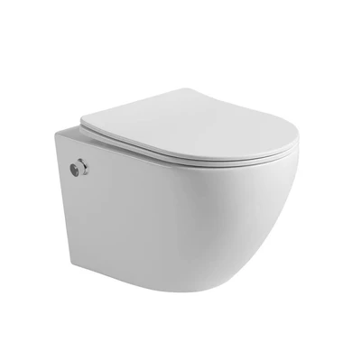 Стенна тоалетна чиния с биде 4937W BIDET INTER CERAMIC