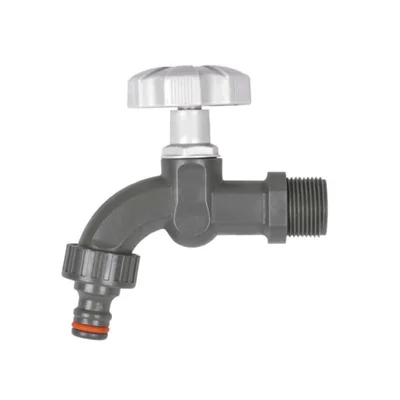 Градински кран 3/4″ с конектор White Line BRADAS