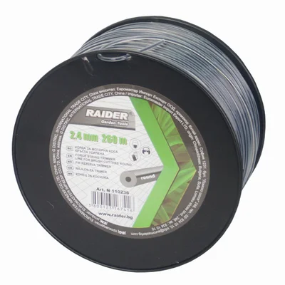 Корда за коса кръгла усилена 2.4 мм х 260 м, Raider
