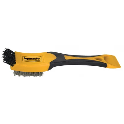 Телена четка 2 в 1 неръждаема стомана 200 мм Topmaster