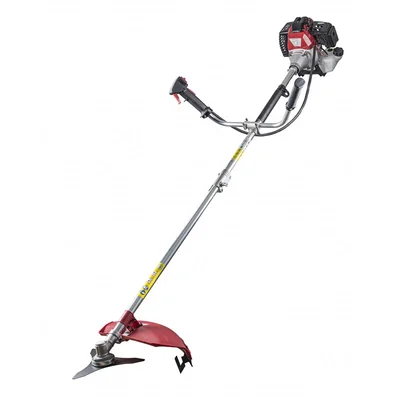 Бензинова сгъваема коса с нож и корда 1500 W RAIDER