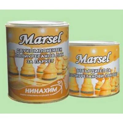 Двукомпонентен полиуретанов лак за паркет- 750 ml + втвърдител 375 ml