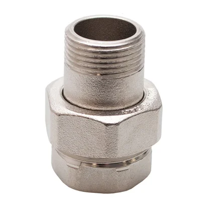 Холендър нипел плосък поцинкован с вътрешна и външна резба 1 1/4"