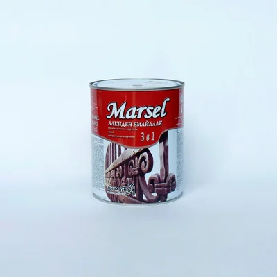 Алкиден емайллак 3в1 0,750 л бял MARSEL