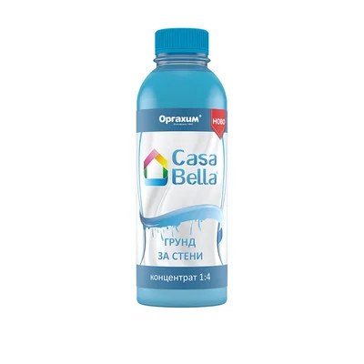 Грунд за стени Casa Bella - 1л - концентрат