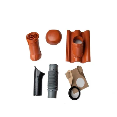 Комплект керемида отдушник DuroVent Атика Protector Ø100 мм червен BRAMAC