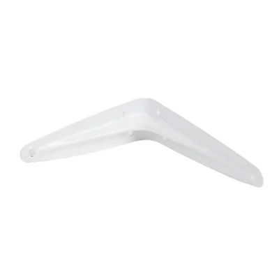 Конзола рафтоносач 100x125x32 мм бяла VORMANN