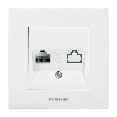 Розетка за компютър Karre Plus бяла PANASONIC