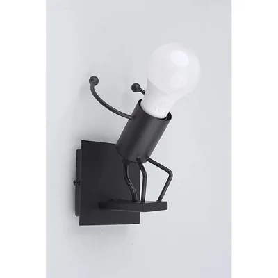 Арт аплик Човече черен мат DREAM LIGHTS