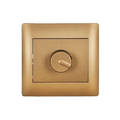 Димер ключ злато металик Rhyme ELMARK