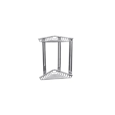 Двойна етажерка с две малки ъглови сапунерки KAPITAN